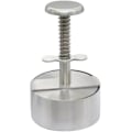 Miniatyrbilde 1 av 5: Justerbar Burgerpresse Hamburger Patty Maker med Fjærknapp, Rustfritt Stål Non-Stick Fylt Hamburgerpresse Maker-Perfekt 8cm