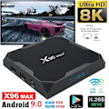Pikkukuva 2 / 10: 8K Full HD Media Player x96 MAX+ - KODI, WiFi TV Box IPTV - 9.0 - Perfet