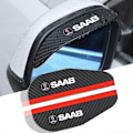 Miniatyrbillede 3 af 5: 2 stk. Bilspejl Carbonfiber Regnbeskyttelse til Saab 9-2X 9-3 9-5 9-7x 9-7 9-4x Autodele - Perfekt