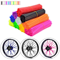Miniatyrbillede 7 af 9: 72 stk Cykel Hjul Eger Wraps Cover Motorcykel Dæk Eger - Perfet White