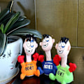 Miniatyrbilde 4 av 6: Funny Punch Me Screaming Doll, interaktive leker med lyd Desktop-boksesekk-gaver for stressavlastning - perfekt
