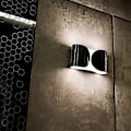 Miniatyrbillede 4 af 5: Flos Foglio LED Væglampe Moderne Sconce Væglampe Indendørs Indretning til Soveværelse Seng Sort Guld Hvid Metal Væglampe - Perfekt Chrome cool white