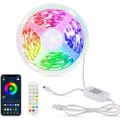 Miniatyrbilde 2 av 2: 5M 5050 RGB LED Strip, Lys Strip Styres via fjernkontroll - Perfet