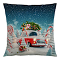 Pikkukuva 3 / 6: Case 45 x 45 cm, 4 kpl:n set Lyhyt pehmo Christmas - Perfet