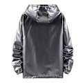 Miniatyrbilde 2 av 3: Menn's Skinnende Vanntett Hettelue - Perfet Grey 3XL