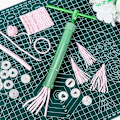 Miniatyrbild 2 av 6: Fondant Cake Sculpture Polymer Clay Tools Dekorationsverktyg - Perfet Green