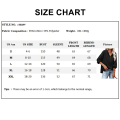 Miniatyrbillede 3 af 7: Hættetrøje til kvinder Teenoverdele Langærmede Oversize Pullover-Sort - Perfet XL