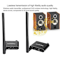 Miniatyrbillede 4 af 5: Trådløs Audio Transmitter Receiver 50M 2.4G Trådløs Audio Adapter med 3.5mm R/L RCA til TV Boks D-Perfet