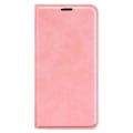 Pikkukuva 5 / 5: Honor Magic7 Lite 5G / X9c 5G Kotelo, ihonmyötäinen nahkalompakko puhelinkotelo - Täydellinen Pink