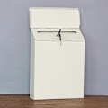 Miniatyrbilde 2 av 4: 1 stk. Retro Metall Veggmontert Postkasse Bøtte Avis Brevboks Post Hagedekor - Perfekt 1PC-WHITE