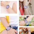 Miniatyrbillede 5 af 7: Unicorn Watch Børneur Rainbow Animal Børn Piger Læderrem Analog Legering Quartz ure Armbåndsur Pink