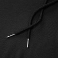Miniatyrbillede 4 af 7: Hættetrøje til kvinder Teenoverdele Langærmede Oversize Pullover-Sort - Perfet XL
