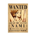 Pikkukuva 4 / 9: 5 kpl juliste One Piece Wanted -juliste Luffy Paper Vintage Poste - Perfet A9
