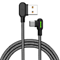 Miniatyrbillede 1 af 6: CNE Type-C USB-C kabel, vinklet nylon fast Cha - Perfet