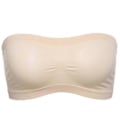 Pikkukuva 1 / 5: Naisten tuubitoppi olkaimeton bandeau-liivi - Perfet beige XL