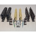 Miniatyrbild 1 av 5: 2024 Star Wars Battle Droids Army Anpassat Set 63 delar Kommando Droider Super Battle Droids-Perfekt