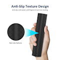 Miniatyrbilde 5 av 5: Beskyttende silikonhylser for kontroller Kompatible med NVIDIA Shield TV Pro fjernkontroll, hudvennlig dekselpose, svart-Perfekt red