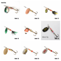 Miniatyrbilde 2 av 10: PC Fiske lokkeskje Spinner Crankbait FARGE 2- Perfet