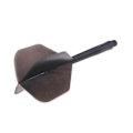 Miniatyrbillede 5 af 5: Dart Flights 6 stk. Integrerede Dart Flights og Skafter 4,5 mm 2BA Skrue-Perfekt Black