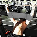 Miniatyrbilde 4 av 5: Benkpress med vektløftingstrening for styrkeøking - perfekt for push-ups Grey M