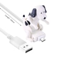 Miniatyrbild 5 av 5: Rolig Stötande Hund Laddningskabel Lindra Stress Effektiv Snabbladdning Smart Chip Type-C/8-Pin/Micro USB Laddningssladd-Perfet Blue Apple