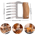 Miniatyrbillede 1 af 6: Kødkløer til Pulled Pork Meat Claws BBQ gafler Rustfrit stål - Perfet