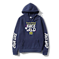 Miniatyrbild 1 av 5: Rapper Juice Wrld 999 O-Neck Tröja Män/Kvinnor Mode Långärmad Vår Höst Huvtröjor Tröja Hip hop toppar Pullover-Perfekt Dark blue XL