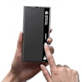 Miniatyrbilde 5 av 5: Kompatibel med Samsung Smart View Flip Cover Kompatibel med Galaxy Note 20/Note20 Ultra 5G LED S-View Case-Perfet green For Note 20 Ultra