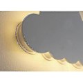 Miniatyrbilde 2 av 4: (Sky) Hvit Tre Nattlampe Veggmontert Barneromsbelysning - Perfekt