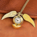 Miniatyrbilde 5 av 5: Harry Potter Golden Snitch Watch Halskjede - Perfet