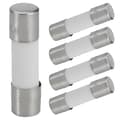 5 kpl 5x20mm 6.3a Hidas Keraaminen Sulake T6.3a 250v-Perfet