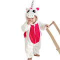 Miniatyrbillede 1 af 5: Tegneserie Dyreformet Pyjamas Unik Form Løstsiddende Langærmet Natskjorte til Soveværelset - Perfekt Unicorn 100cm