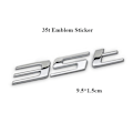 Pikkukuva 1 / 5: 3D Metalliautotarra Jaguarin auton etusäleikköön ja takaluukkuun, R Sport -embleemi RS S 25t 35t AWD -merkki, XE F PACE -tarvikkeet - Perfet 35t