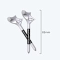 Miniatyrbillede 4 af 5: 10 stk. Golf Tees - Slidstærke, Bærbare, Skrå Indsæt, Reducerer Friktion, Professionelle, Øger Afstand, Kompakte 10 Grader - Perfekte