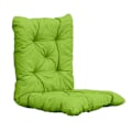 Miniatyrbild 2 av 5: Hög Rygg Tuftad Dynersättning för Ute- och Inomhusbruk, Sittdynor för Uteplats - Perfet Green