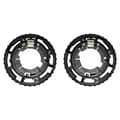 2 stk. Lampe Spenne Base Xenon Lampe Base Klemring D2S 1300290120 Kompatibel med -B enz B MW Mondeo Golf Peugeot Citroen-Perfet