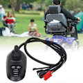 Miniatyrbild 5 av 5: Universal 24V Elektrisk Rullstolsjoystickkontroll för Elektriska Rullstolar, Intelligenta Robotar - Perfekt