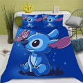 Miniatyrbilde 3 av 5: wish Stitch 3D digital print cover, ark, tredelt sett 15- Perfet 15 260*220