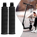 Miniatyrbillede 3 af 5: 2 stk. skridsikre gummihåndtag kompatible med HX X7 X8 X9 elektrisk scooter js-Perfet