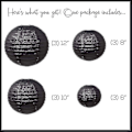Miniatyrbilde 2 av 5: 12 stk Papirlykter Multifargede Dekorative Runde Papirlykter for Festivalfest Jubileum med 4 Størrelser - Perfekt Black
