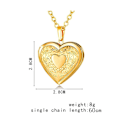 Pikkukuva 9 / 10: Kaulakoru Photo Image Locket GOLD - Perfet