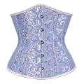 Pikkukuva 5 / 5: Goottilainen Korsetti Naiset Seksikäs Alavyötärökorsetti Vyötärönkouluttaja Korsetti Muotoilija Pluskoko Corpete Corselet Musta Valkoinen Punainen Sininen S-6xl-Perfet 8062 Pink 5XL