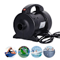 Miniatyrbild 2 av 5: Bärbar 1600W Elektrisk Pump Luftmadrasspump Snabb Uppblåsning Elektrisk Luftpump Uppblåsare Avblåsare med 2 Munstycken för Luftmadrass Flotte Båt-Perfet EU Plug