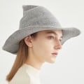 Miniatyrbilde 6 av 10: Halloween Witch Hat Saueskinn - Perfet Navy