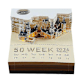 Miniatyrbillede 3 af 5: Skrivebords Kalender med LED Lys, 2024 Kalender Memo Pad, Kreativ Skrivebords Kalender DIY Noter Bloc, 3D Kunst Kalender Papirudskæring - YuJia - Perfekt 11