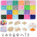 Miniatyrbilde 2 av 4: DIY Clay Bead Armbånd Making Kit - Perfet