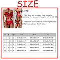 Miniatyrbilde 5 av 5: Sexy Dameundertøy Strømper med Blonder - Perfekt Red 2XL