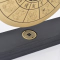 Miniatyrbillede 4 af 6: Crday Zen Art Messing Feng Shui Desktop Gong H1303 Gave - Perfet
