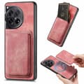 Magnetisk Kortholder Telefondeksel for OnePlus 12 5G-Perfet Pink