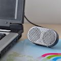 Miniatyrbilde 2 av 5: Bærbare høyttalere med mikrofon, USB-C-drevet, for hjemmet, PC og bærbare datamaskiner - Perfekt